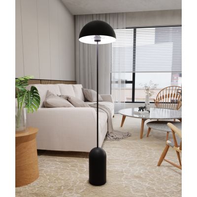 Lampa stojąca 1x15 W biała 1307LP1 Emibig Kava