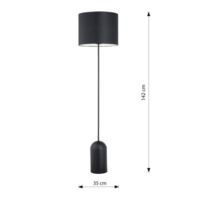 Lampa stojąca 1x15 W biała 1322LP1 Emibig Aspen