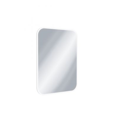 Lustro 50x80 cm prostokątne z oświetleniem biały DOEXLU080050AC Excellent Lumiro