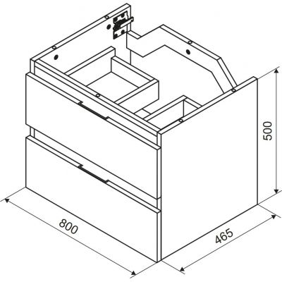 Zestaw Excellent MLEX2111800GR, MLEX215180002GR, MLEX2172800GRBL