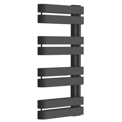 Grzejnik łazienkowy drabinkowy 72x50 cm czarny GREXMES72BL Excellent Meteor Side