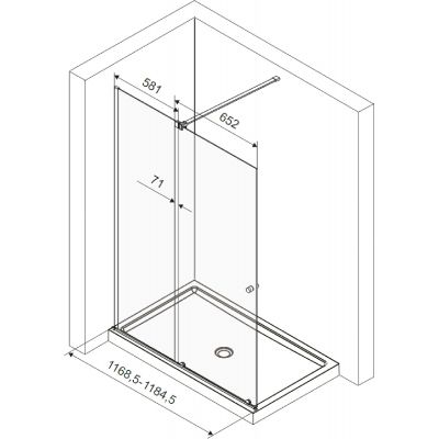 Zestaw montażowy KAEX50121014GL Excellent Ortigo