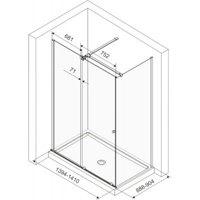 Zestaw montażowy KAEX50121014GL Excellent Ortigo