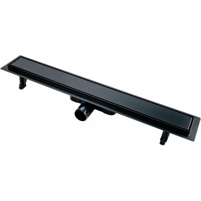 Odpływ liniowy z rusztem 70 cm czarny FD74017022 FDesign Kleome