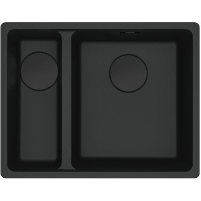 Zlewozmywak granitowy 52x40 cm czarny 1250697756 Franke Maris