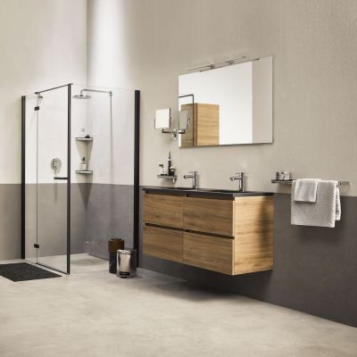 Lusterko kosmetyczne 19x19 cm kwadratowe chrom 911080 Geesa Mirror