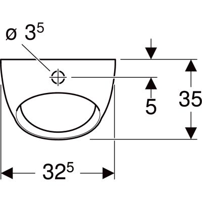 Pisuar 502790001 Geberit Selnova