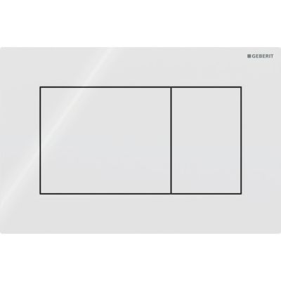 Przycisk spłukujący do wc biały 115660111 Geberit Sigma01