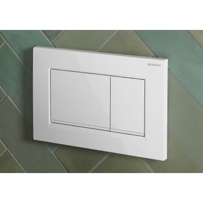 Przycisk spłukujący do wc biały 115883111 Geberit Sigma20