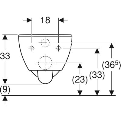 Zestaw miska z deską i stelaż 118345002 Geberit Duofix
