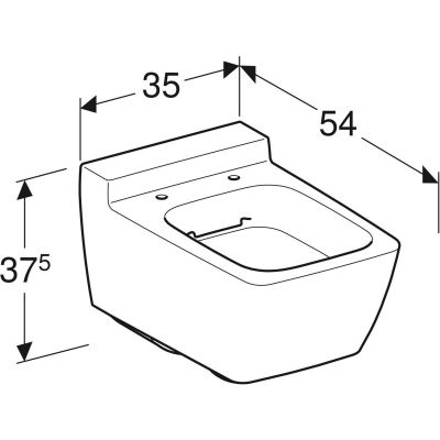 Miska WC wisząca 500500011 Geberit Xeno2