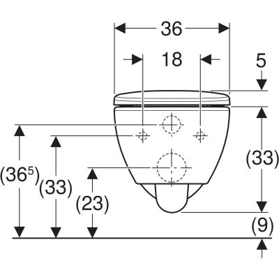 Miska WC z deską wolnoopadającą wisząca bez kołnierza biały połysk 502793001 Geberit Selnova Premium