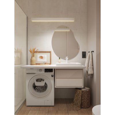 Umywalka 55x45 cm prostokątna wpuszczana biała 500740012 Geberit Variform