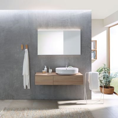 Umywalka 50x40 cm owalna nablatowa biała 500775012 Geberit Variform