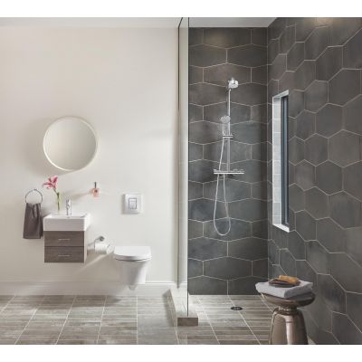 Uchwyt na papier toaletowy starlight chrome 40367001 Grohe Essentials