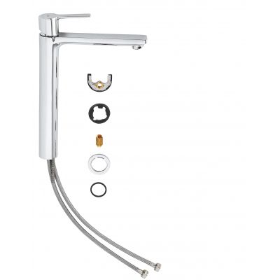 Bateria umywalkowa stojąca starlight chrome 23405001 Grohe Lineare