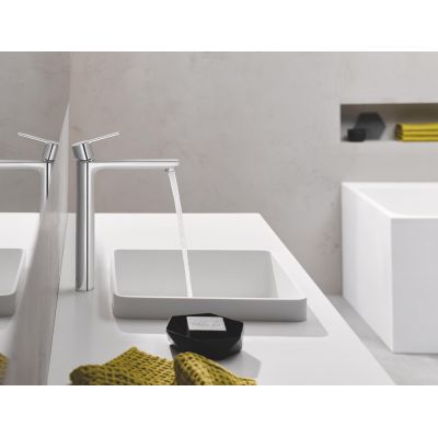 Bateria umywalkowa stojąca starlight chrome 23405001 Grohe Lineare