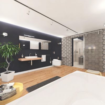 Bateria umywalkowa stojąca starlight chrome 23541001 Grohe Essence