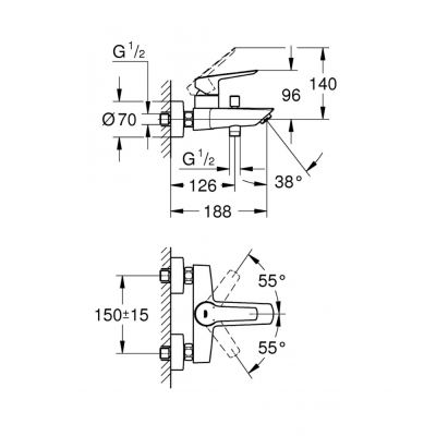 Zestaw Grohe 24206002, 27950001
