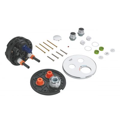 Bateria wannowo-prysznicowa podtynkowa termostatyczna starlight chrome 29119000 Grohe Grohtherm SmartControl