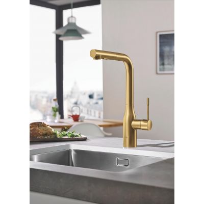 Bateria kuchenna stojąca brushed cool sunrise 30270GN0 Grohe Essence