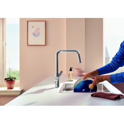 Bateria do filtra wody stojąca starlight chrome 30595000 Grohe Blue