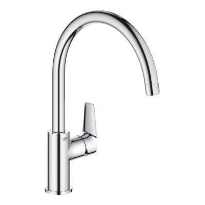 Bateria kuchenna stojąca starlight chrome 31367001 Grohe BauEdge