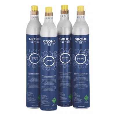 Bateria kuchenna z filtrem stojąca starlight chrome 31455001 Grohe Blue