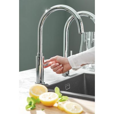 Bateria kuchenna stojąca starlight chrome 31483002 Grohe Concetto