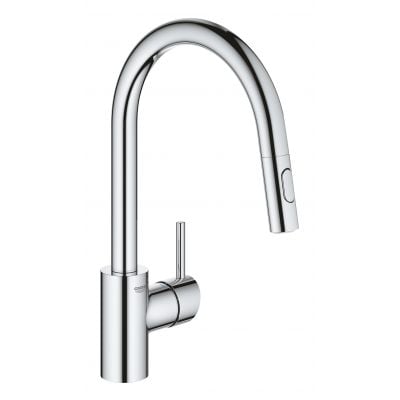 Bateria kuchenna stojąca starlight chrome 31483002 Grohe Concetto