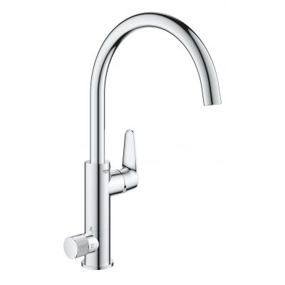 Bateria kuchenna stojąca chrom 31723000 Grohe Blue