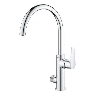 Bateria kuchenna stojąca chrom 31723000 Grohe Blue
