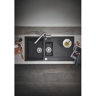 Bateria kuchenna stojąca supersteel 32168DC0 Grohe Minta