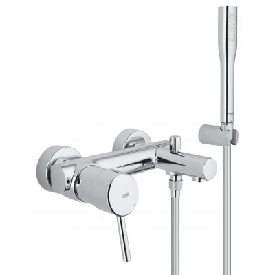 Bateria wannowo-prysznicowa ścienna starlight chrome 32212001 Grohe Concetto