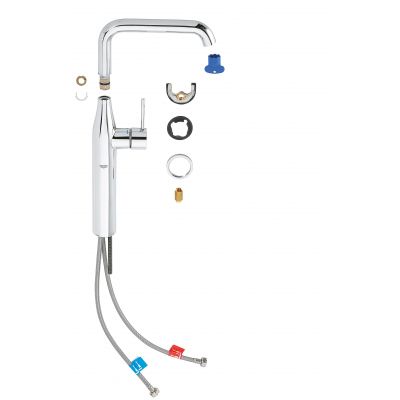 Bateria umywalkowa stojąca starlight chrome 32901001 Grohe Essence New