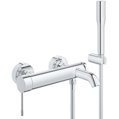 Bateria wannowo-prysznicowa ścienna starlight chrome 33628001 Grohe Essence