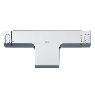 Bateria wannowo-prysznicowa ścienna termostatyczna chrom 34174001 Grohe Grohtherm