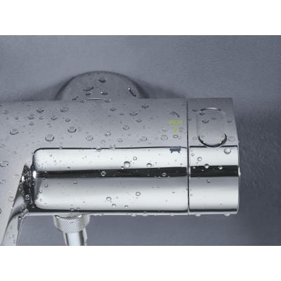 Bateria wannowo-prysznicowa ścienna termostatyczna chrom 34174001 Grohe Grohtherm