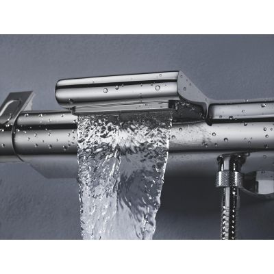 Bateria wannowo-prysznicowa ścienna termostatyczna starlight chrome 34464001 Grohe Grohtherm 2000