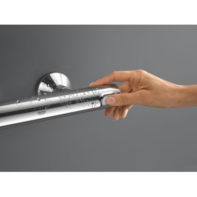Bateria prysznicowa ścienna z termostatem chrom 34840000 Grohe Precision