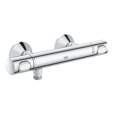 Bateria prysznicowa ścienna z termostatem chrom 34840000 Grohe Precision