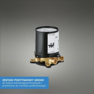 Element montażowy podłogowy 45984001 Grohe