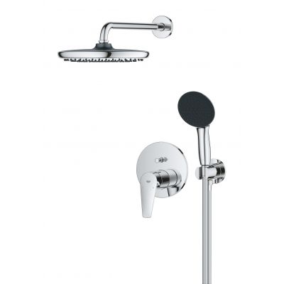 Zestaw prysznicowy podtynkowy z deszczownicą chrom 25293000 Grohe Start Edge