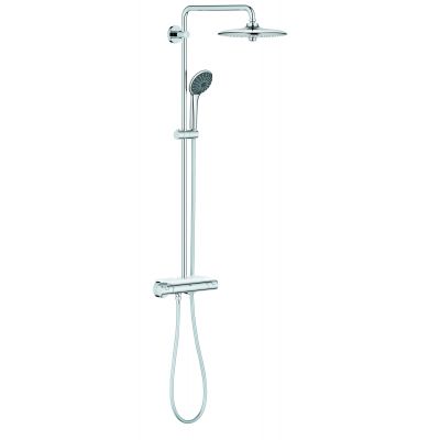 Zestaw prysznicowy ścienny termostatyczny z deszczownicą starlight chrome 26403001 Grohe Vitalio Joy