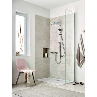 Deszczownica 25x25 cm kwadratowa starlight chrome 26695000 Grohe Vitalio Comfort