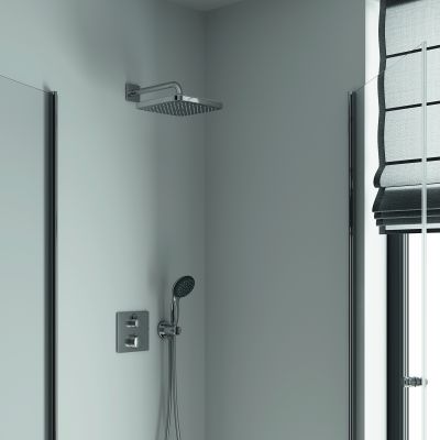 Deszczownica 25x25 cm kwadratowa starlight chrome 26695000 Grohe Vitalio Comfort