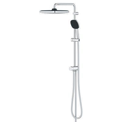 Zestaw prysznicowy ścienny z deszczownicą starlight chrome 26698001 Grohe Vitalio Comfort