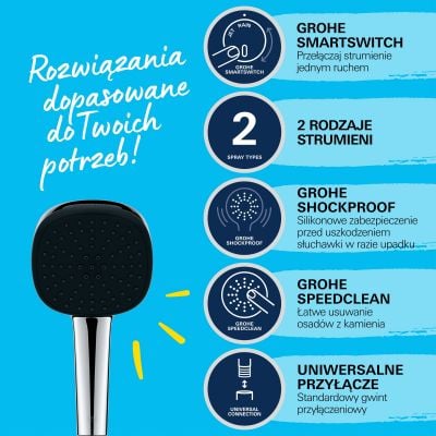 Zestaw Grohe 24208002, 26928001