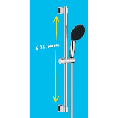 Zestaw prysznicowy ścienny starlight chrome 2794810E Grohe Vitalio Start