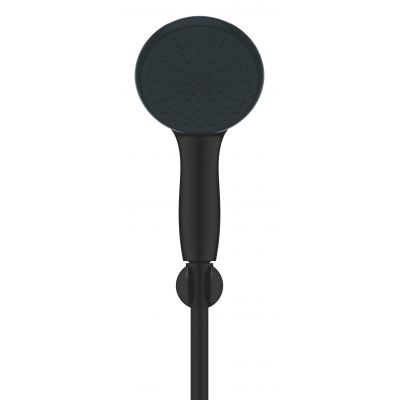 Zestaw prysznicowy ścienny czarny 279502431 Grohe Vitalio Start